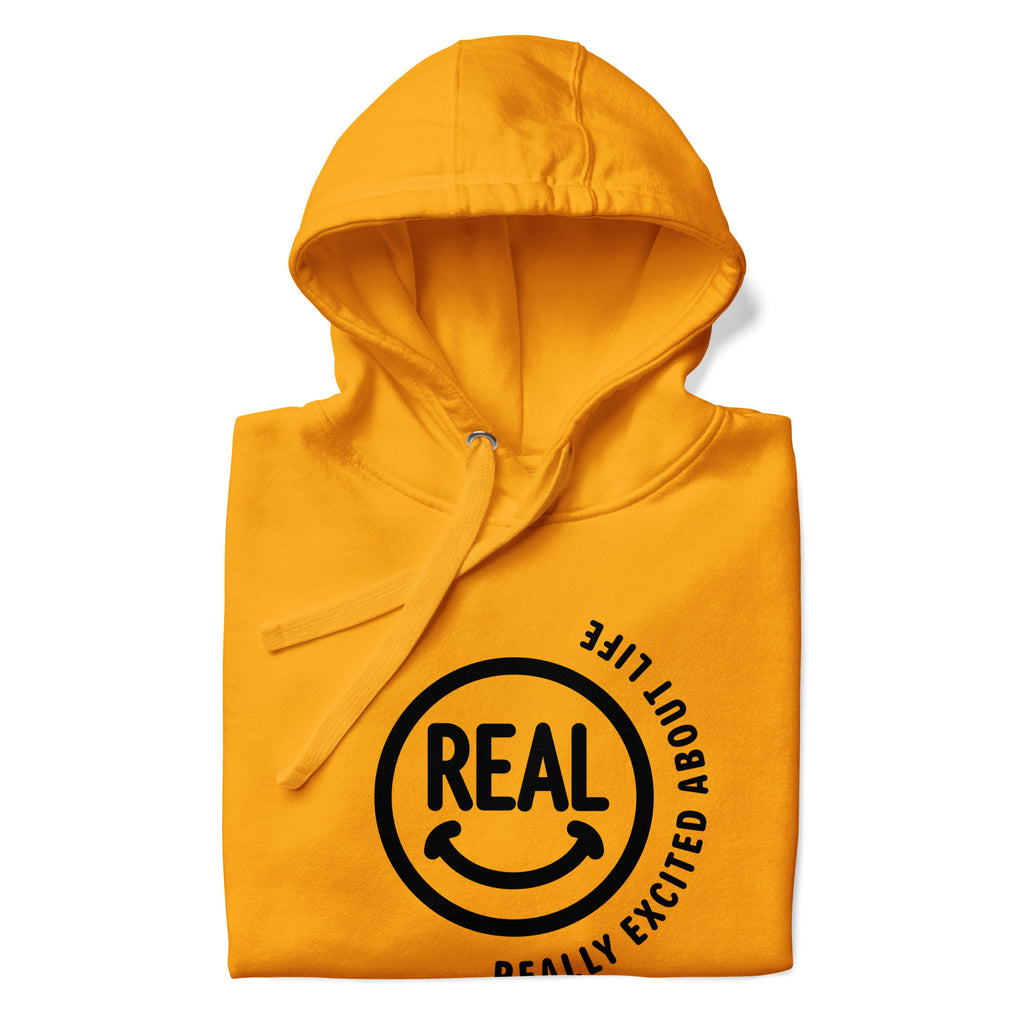 Really Excited About Life® Signature Hoodie - Gold
